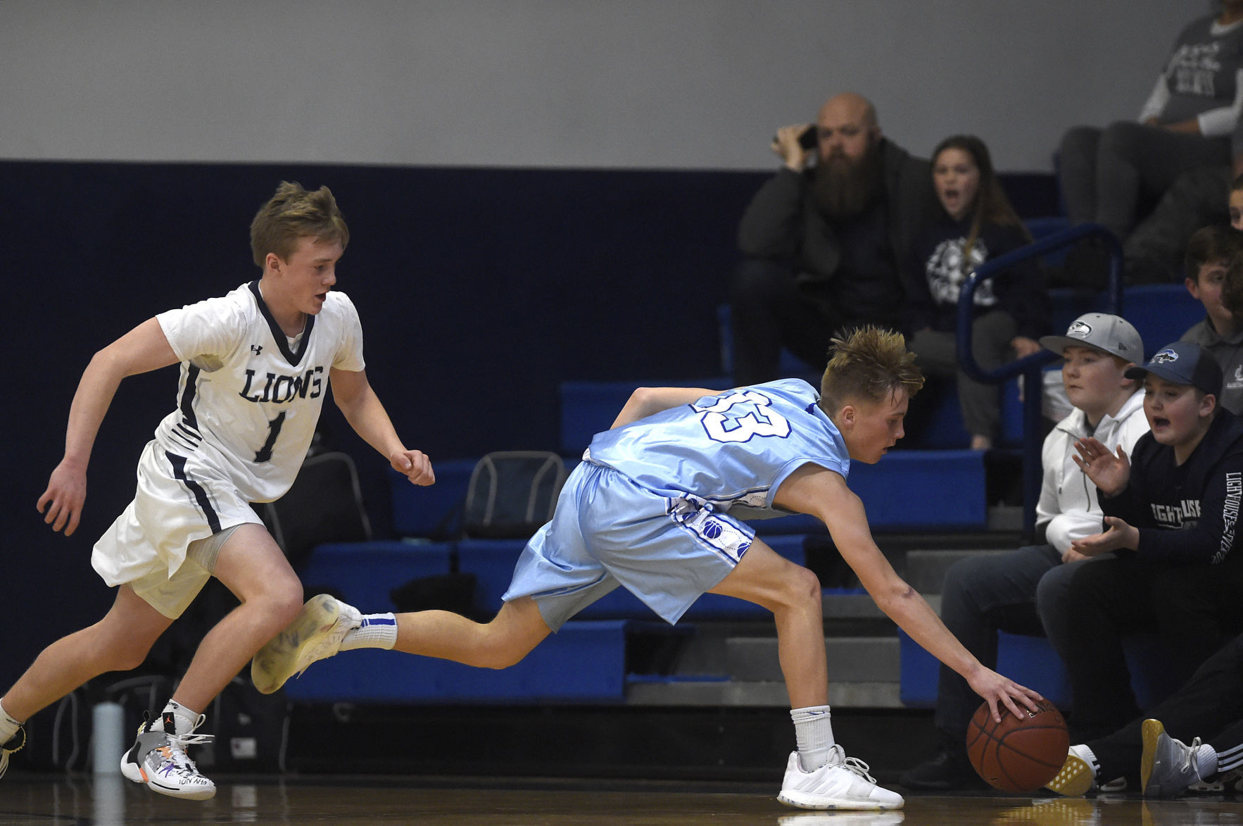Boys Basketball - Dietrich vs. LHC